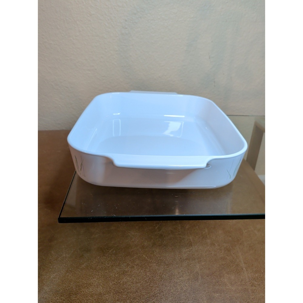 Vintage Corningware Shadow Iris A-21-B Lasagna Pan Rectangular Open Roaster 12.5 - Picture 4 of 10